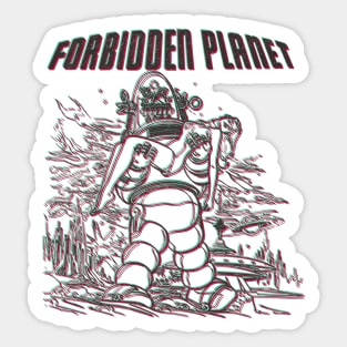 The Forbidden Planet Sticker